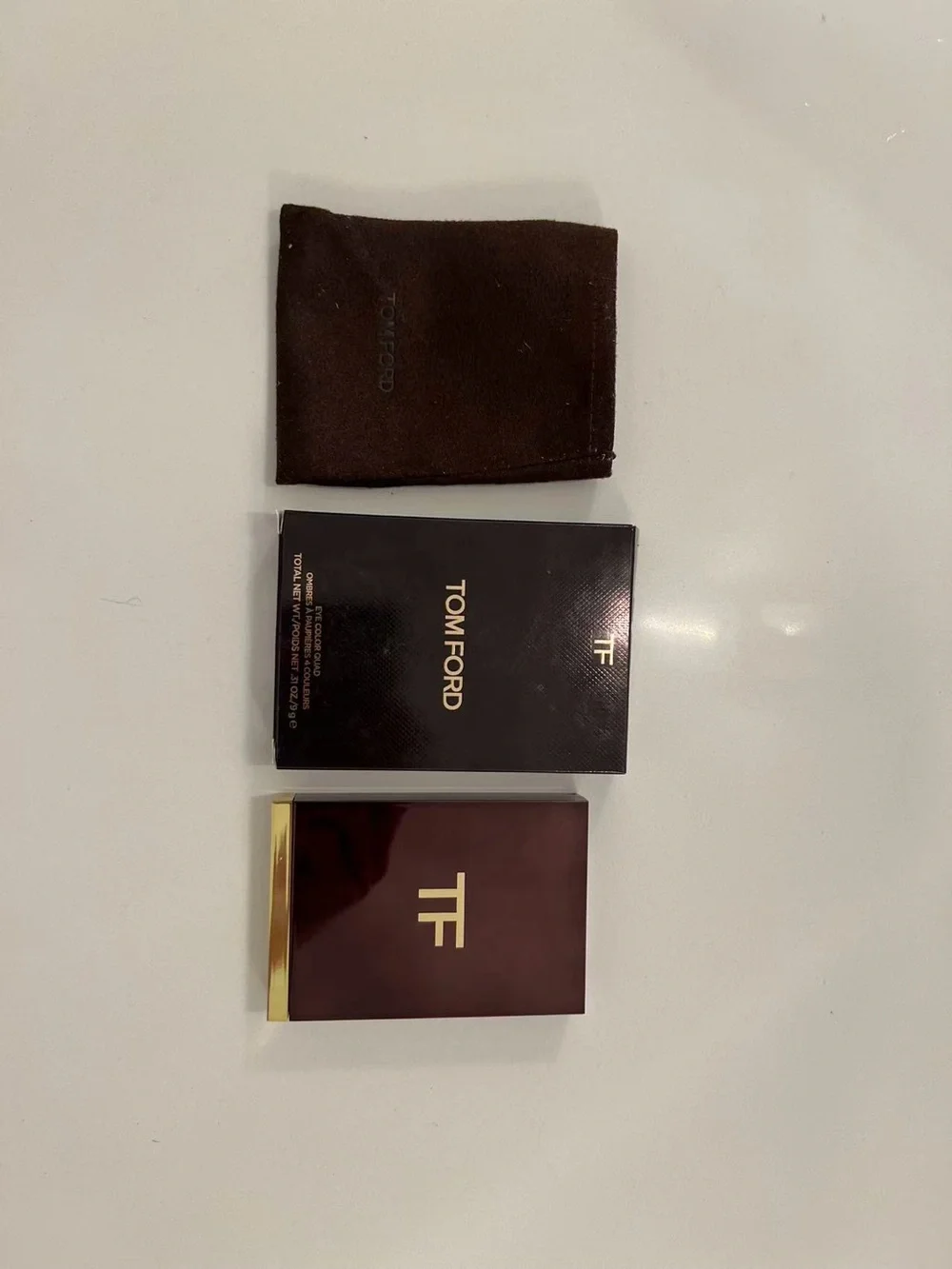 Tom Ford Eye Color Quad 28 De La Crème - Deep Brown & Gold Compact